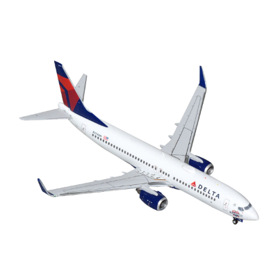 GEMINI B737-800 1/400 DELTA N3746H "ATLANTA BRAVES"/"WORLD CHAMPIONS"