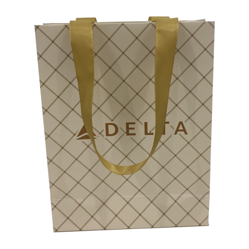 Cream Gift Bag 6.25" x 8"