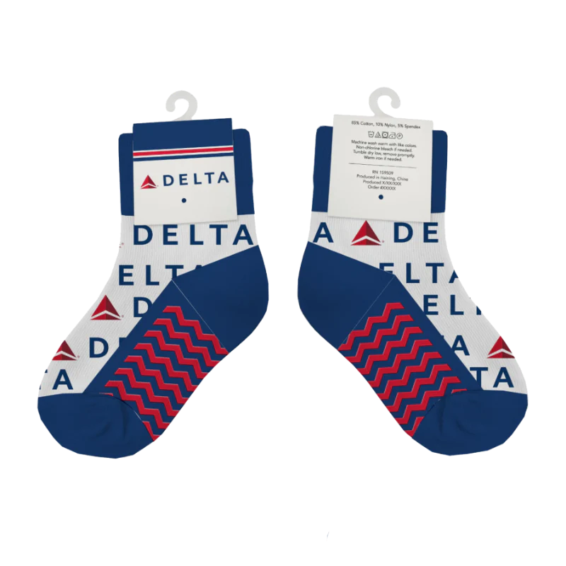 Delta Baby Gripper Socks