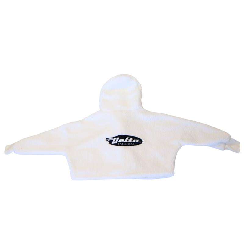 Jill Martin White Cropped Sherpa