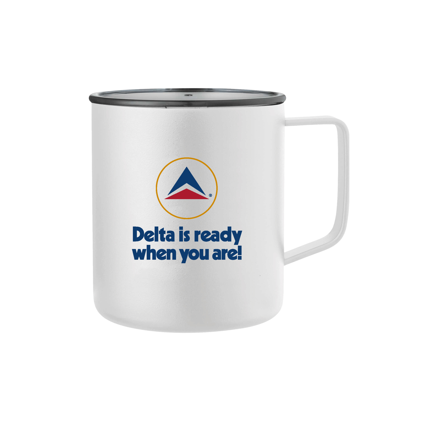 Delta is Ready Insulated Camp Mug