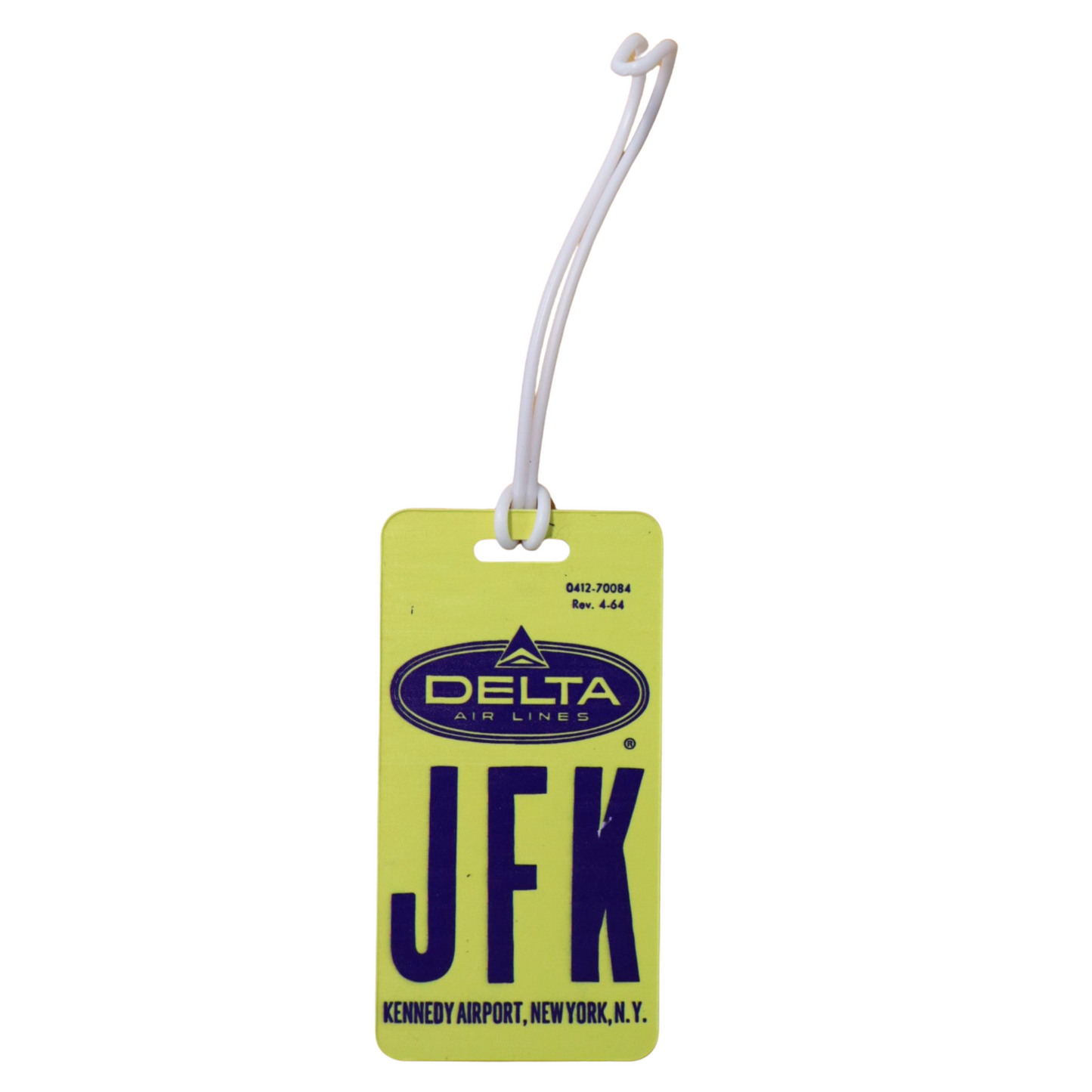 JFK Vintage Luggage Tag