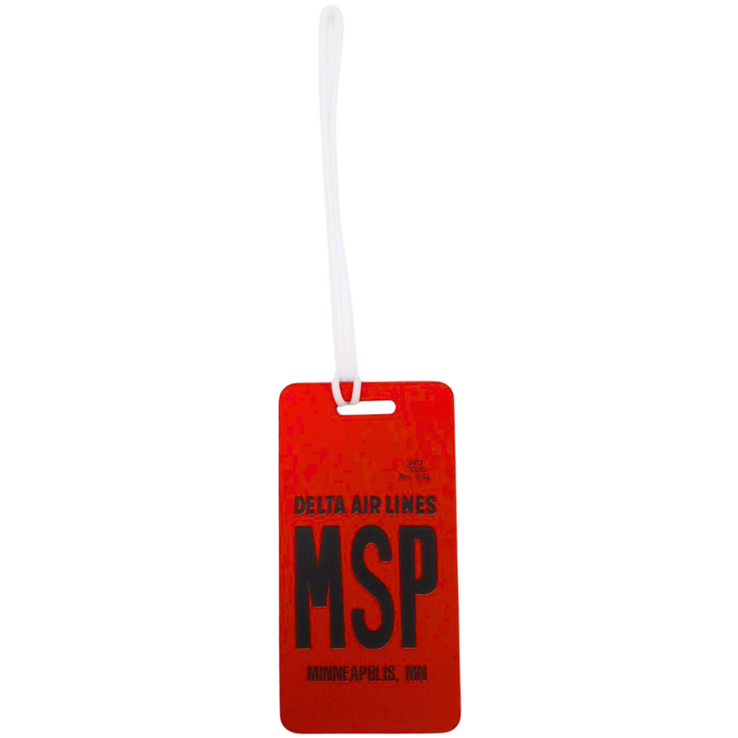 MSP Vintage Luggage Tag