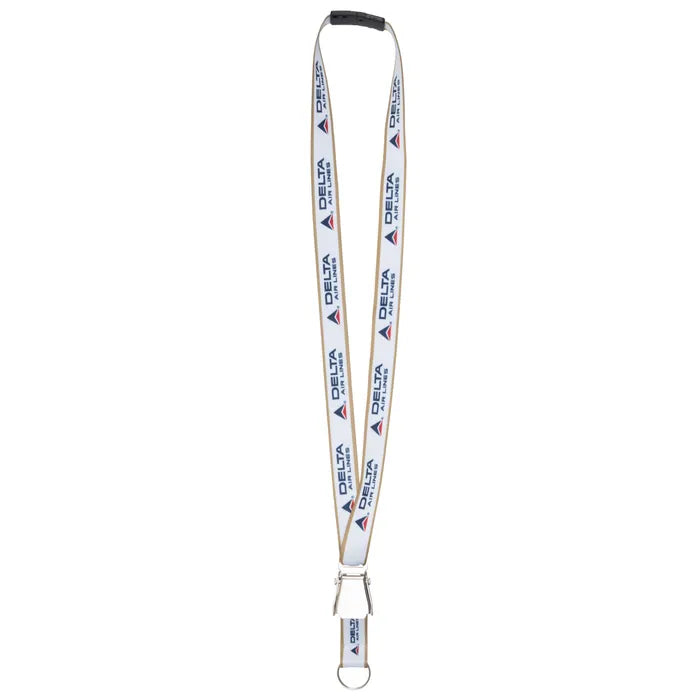 Heritage Seat Belt Lanyard - White