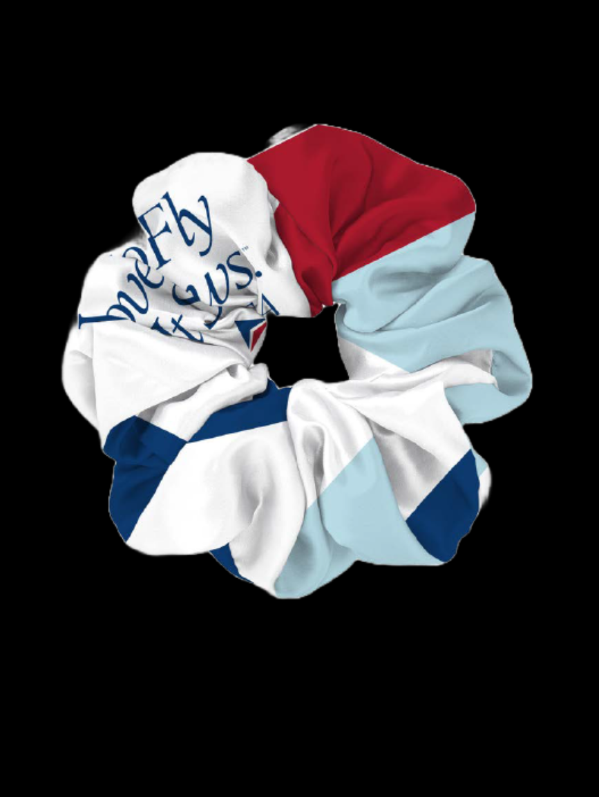 We Love to Fly Scrunchie