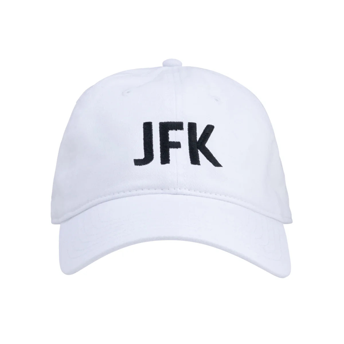 JFK Station Cap- White