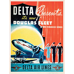 Poster-Delta Douglas Fleet Thumbnail