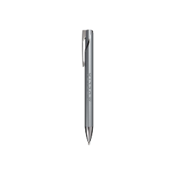 Rubberized Metallic Pen- Silver Thumbnail