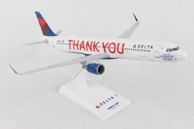 Delta SkyMarks Delta A321 "Thank You" 1/150 Scale Model
