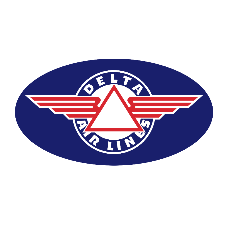 Product Detail - Vintage Delta oval sticker