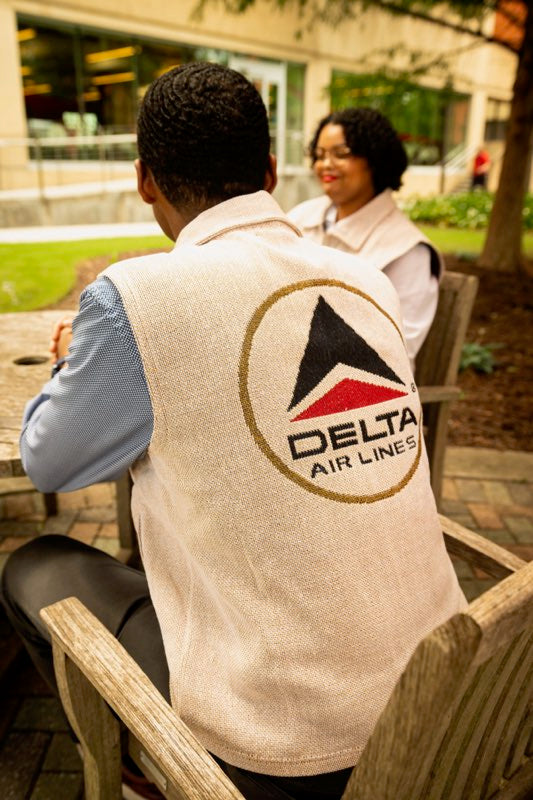 Heritage Tapestry Vest-Historically Fresh x Delta Museum