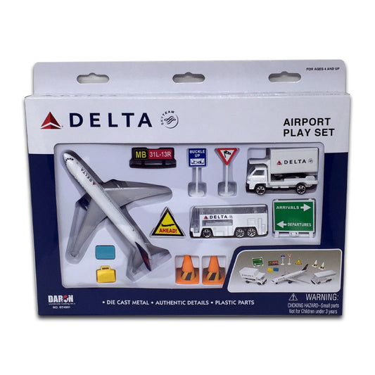 12 PC AIRPORT PLAY SET