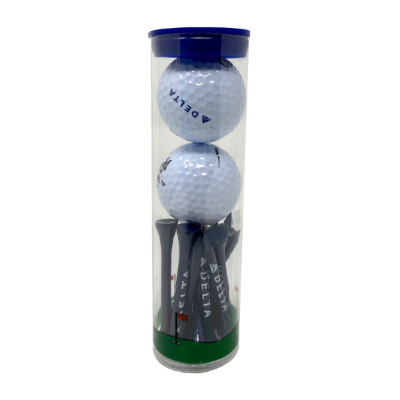 WILSON 2 BALLS & TEE SET