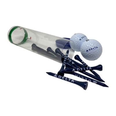 WILSON 2 BALLS & TEE SET