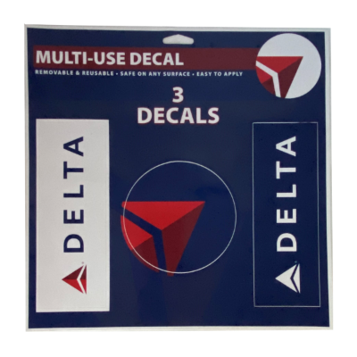 3 PK DELTA DECALS