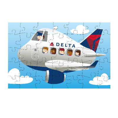 HAPPY PLANE KIDS PUZZLE