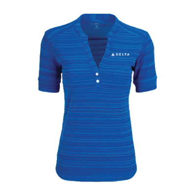 STRATA TEXTURED POLO - WOMEN'S CUT