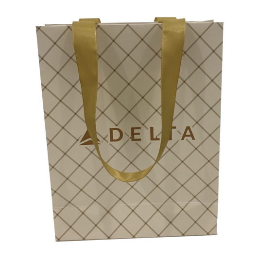 Cream Gift Bag 6.25" x 8"
