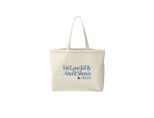 We Love to Fly Classic Color Tote