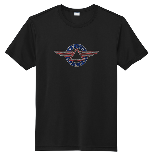 Unisex Black Sparkle Tee