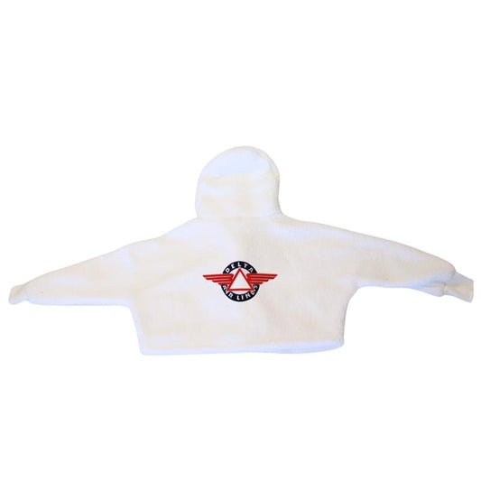 Jill Martin 1934 White Cropped Sherpa
