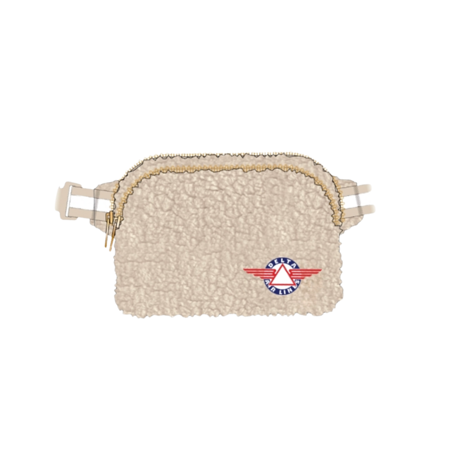 Jill Martin Oversized Beige Crossbody