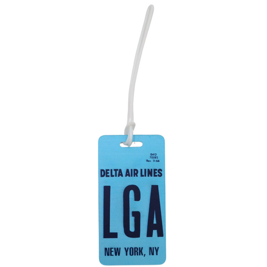 LGA Vintage Luggage Tag