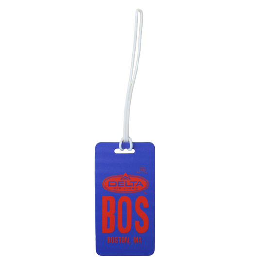 BOS Vintage Luggage Tag