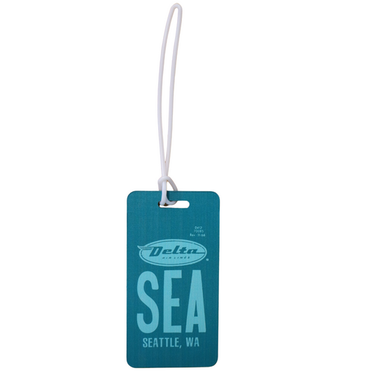 SEA Vintage Luggage Tag