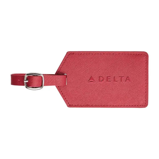 Toscano Leather Luggage Tag