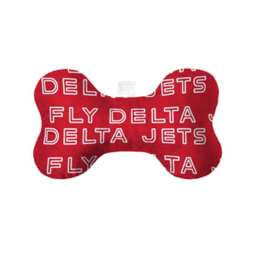 Red Dog Toy w/ Squeaker