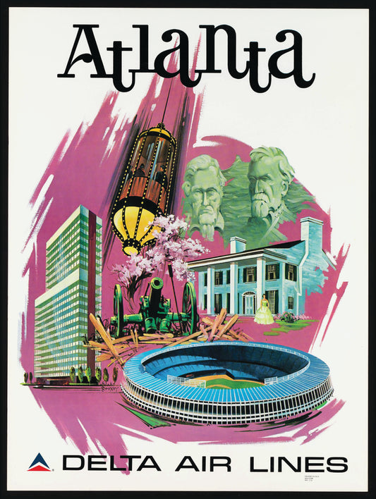 Poster Atlanta 70's