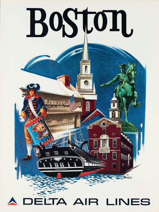 Poster Boston 70's