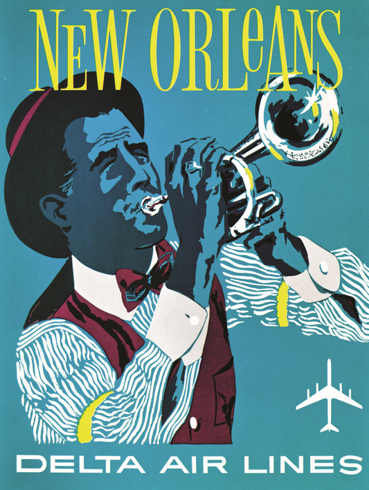 Poster New Orleans 60's