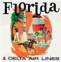 Florida Luggage Sticker