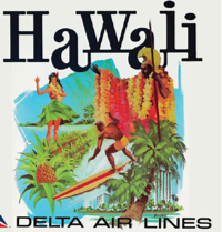 Hawaii Luggage Sticker