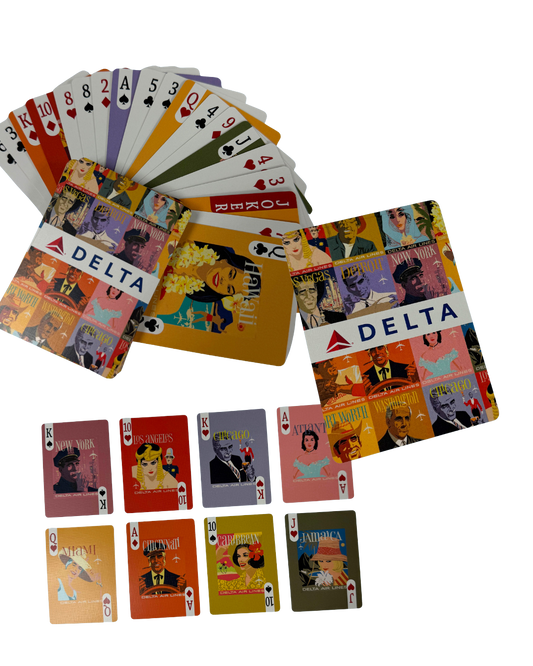 Delta Cities Art Playing Cards