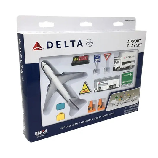10pc Airplane Playset